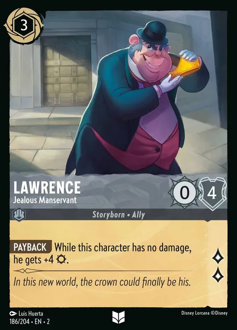 Lawrence — Jealous Manservant