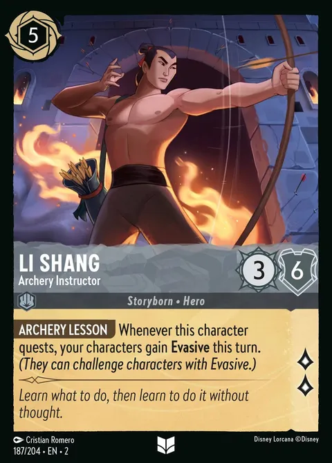 Li Shang — Archery Instructor