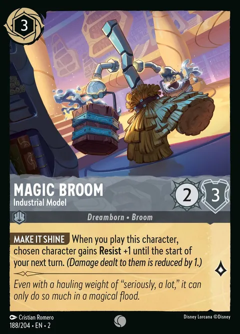 Magic Broom — Industrial Model