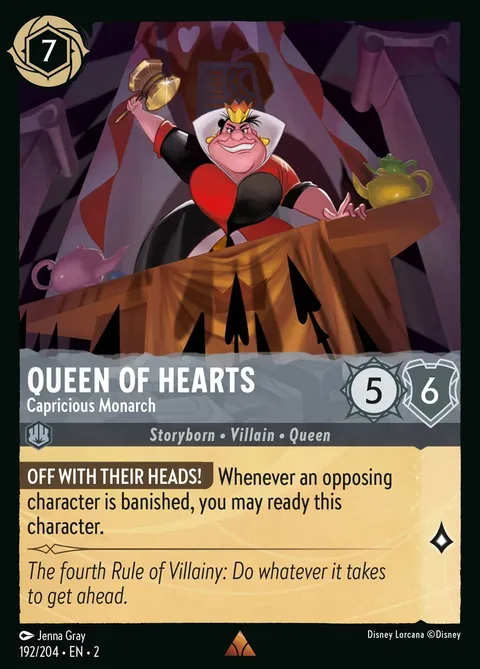 Queen of Hearts — Capricious Monarch