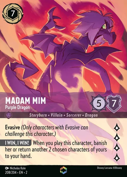 Madam Mim — Purple Dragon