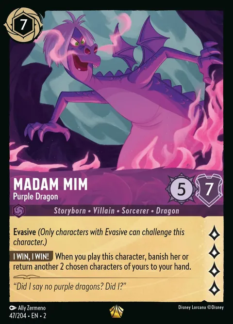 Madam Mim — Purple Dragon