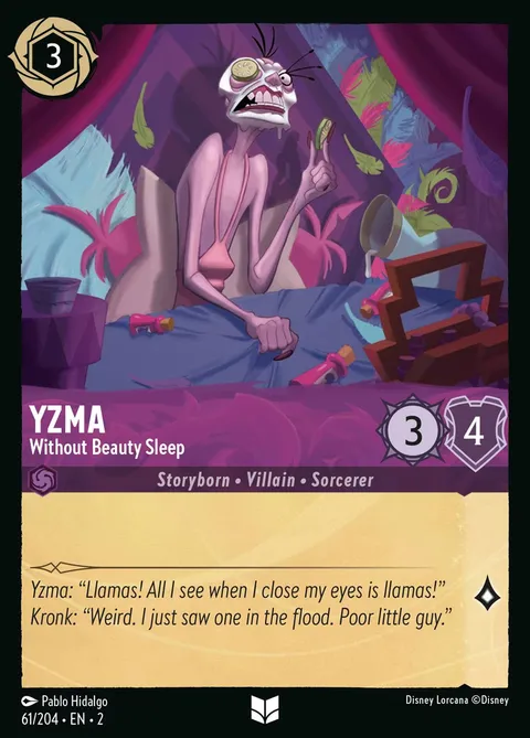 Yzma — Without Beauty Sleep