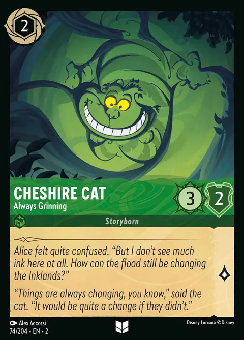 Cheshire Cat — Always Grinning