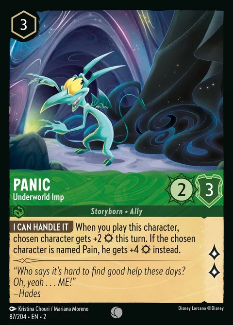 Panic — Underworld Imp