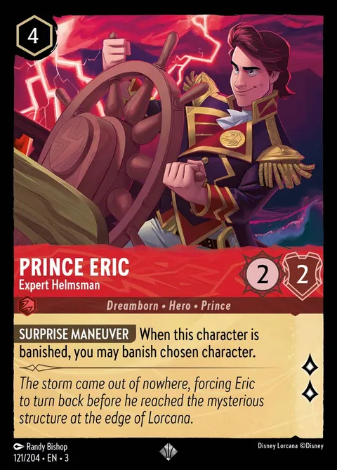 Prince Eric — Expert Helmsman