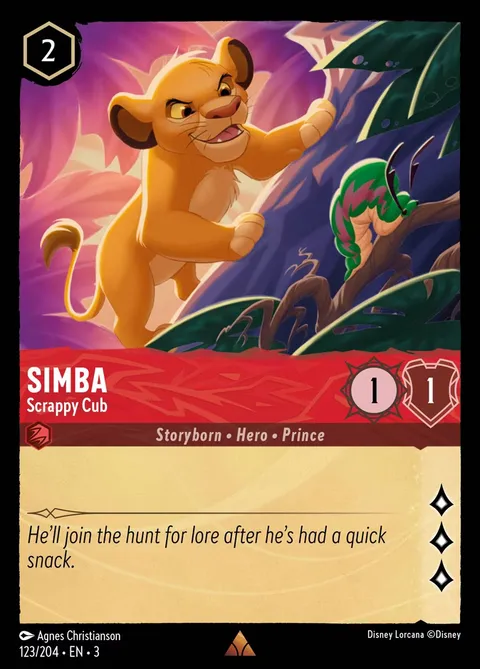 Simba — Scrappy Cub