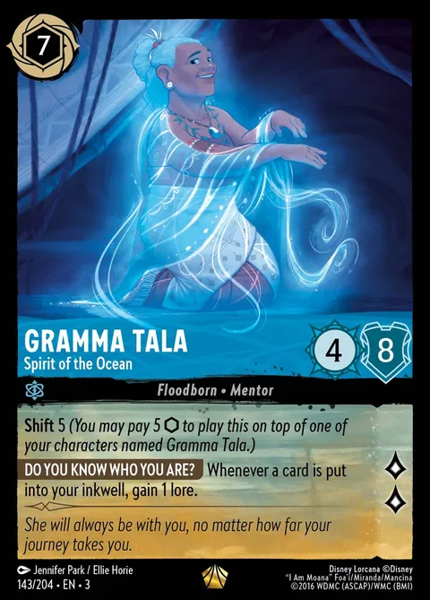 Gramma Tala — Spirit of the Ocean