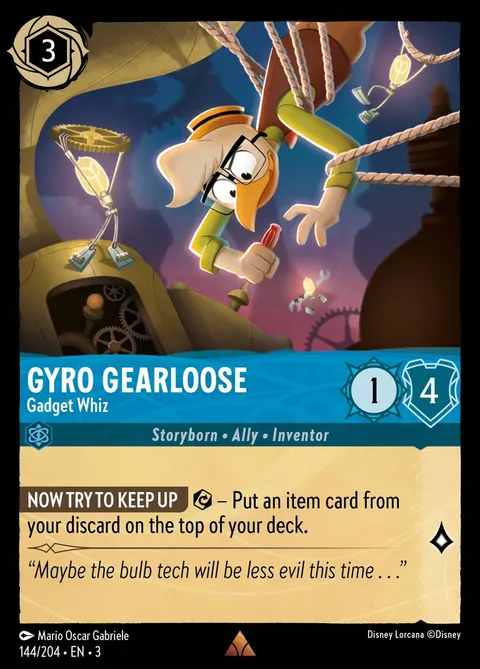 Gyro Gearloose — Gadget Whiz
