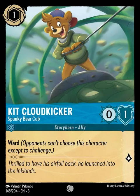 Kit Cloudkicker — Spunky Bear Cub