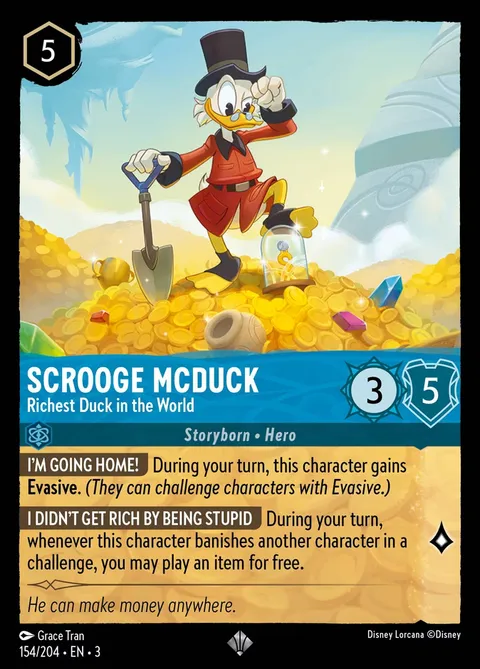 Scrooge McDuck — Richest Duck in the World