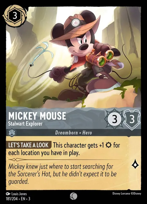 Mickey Mouse — Stalwart Explorer