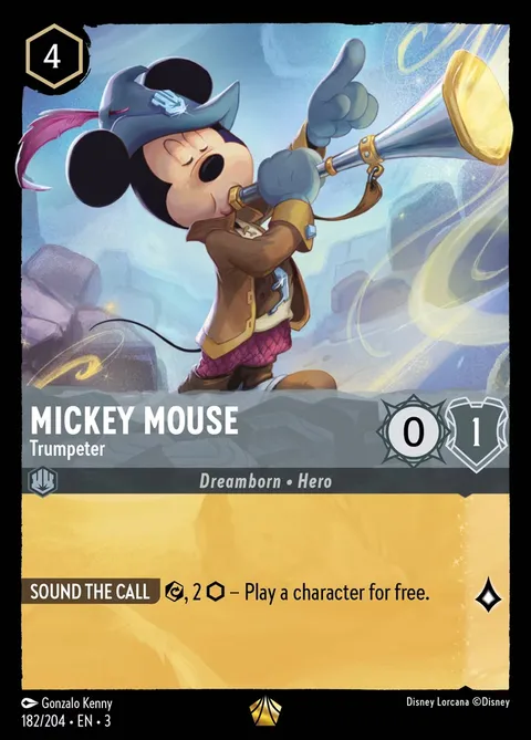 Mickey Mouse — Trumpeter