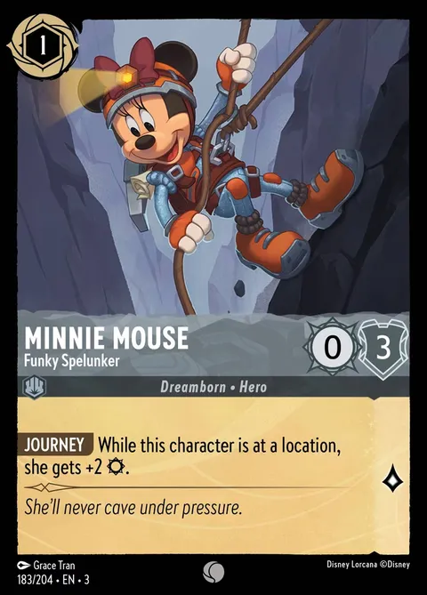 Minnie Mouse — Funky Spelunker