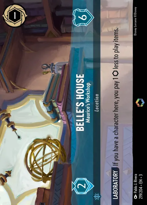 Belle's House — Maurice's Workshop