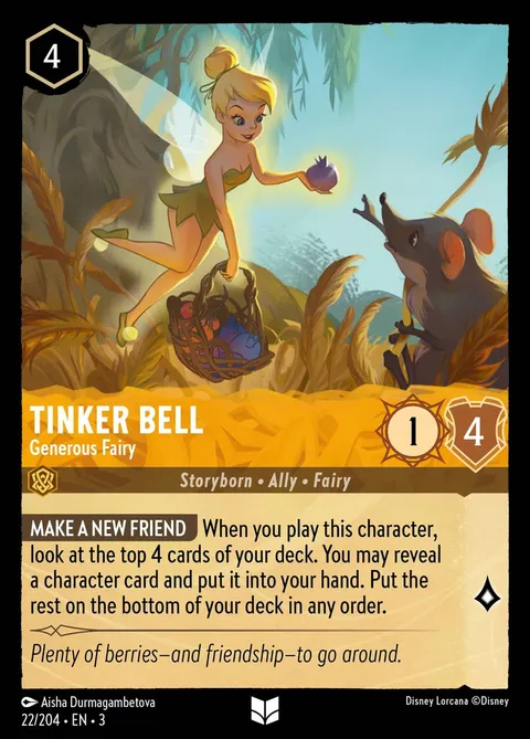 Tinker Bell — Generous Fairy