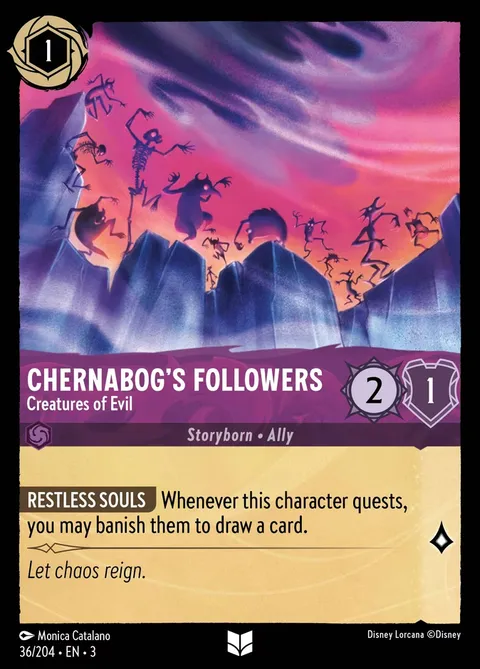 Chernabog's Followers — Creatures of Evil