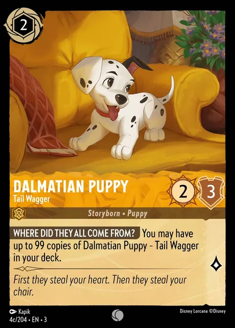 Dalmatian Puppy — Tail Wagger