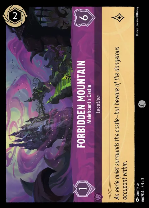 Forbidden Mountain — Maleficent's Castle