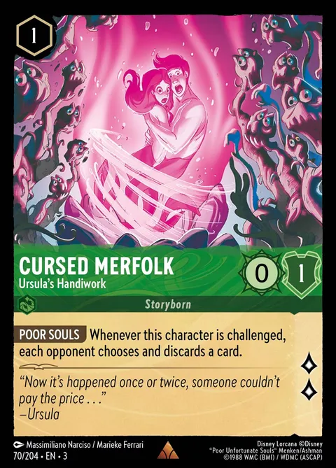 Cursed Merfolk — Ursula's Handiwork
