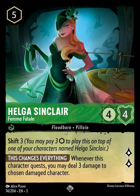 Helga Sinclair — Femme Fatale