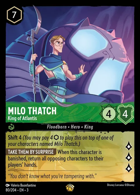 Milo Thatch — King of Atlantis