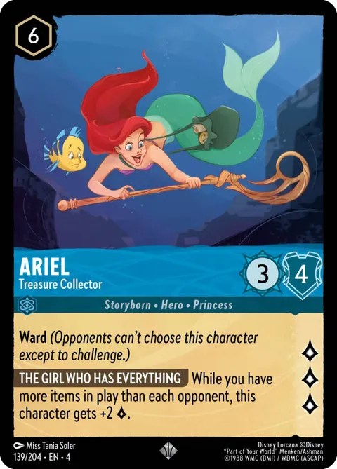 Ariel — Treasure Collector