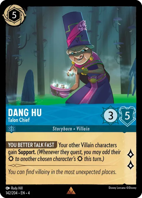 Dang Hu — Talon Chief