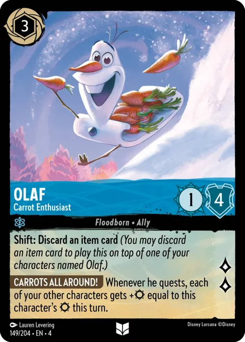 Olaf — Carrot Enthusiast