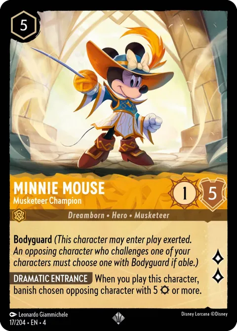 Minnie Mouse — Musketeer Champion