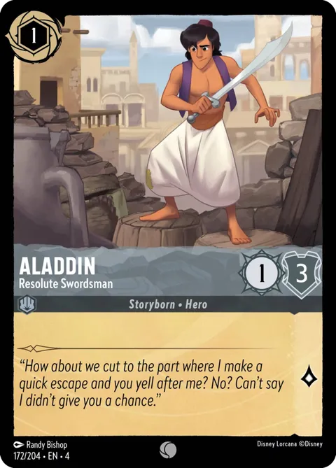 Aladdin — Resolute Swordsman