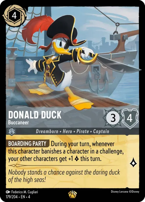Donald Duck — Buccaneer