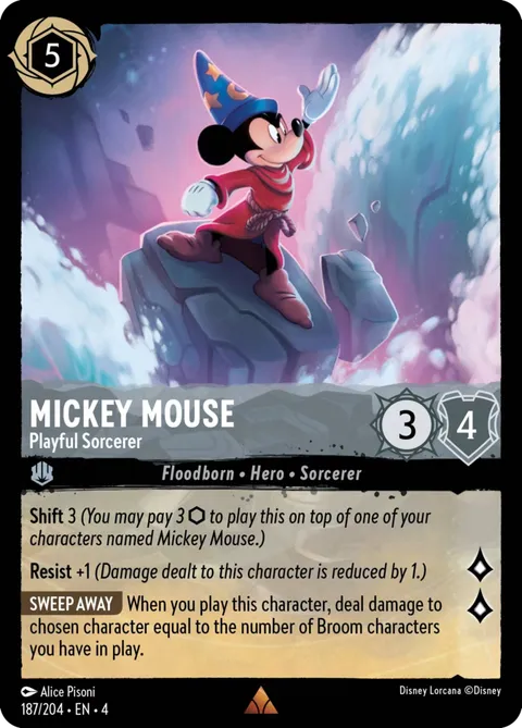 Mickey Mouse — Playful Sorcerer
