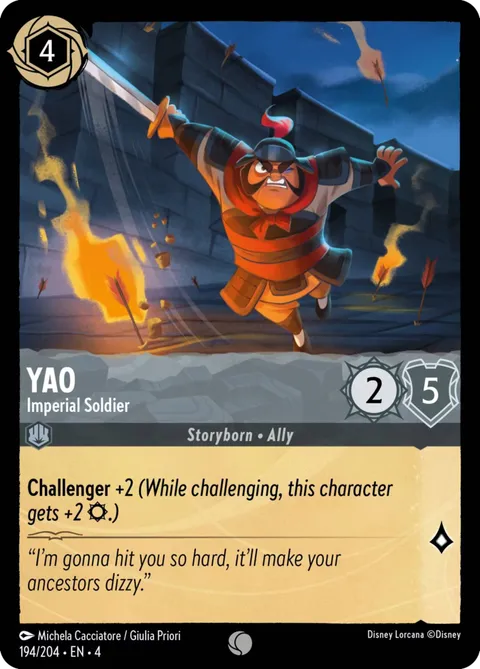 Yao — Imperial Soldier