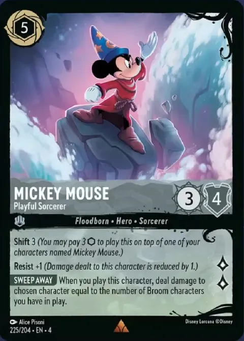 Mickey Mouse — Playful Sorcerer