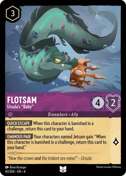 Flotsam — Ursula's "Baby"