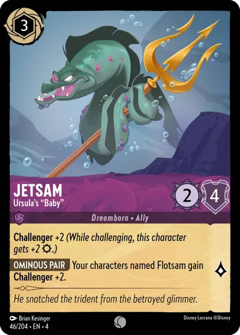 Jetsam — Ursula's "Baby"