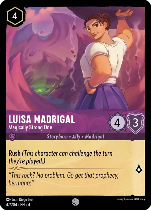 Luisa Madrigal — Magically Strong One