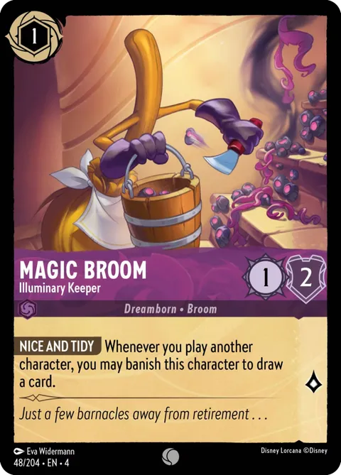 Magic Broom — Illuminary Keeper