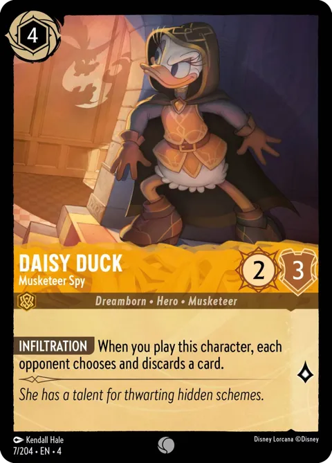 Daisy Duck — Musketeer Spy