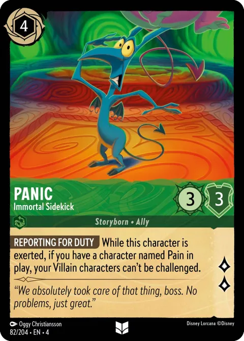 Panic — Immortal Sidekick