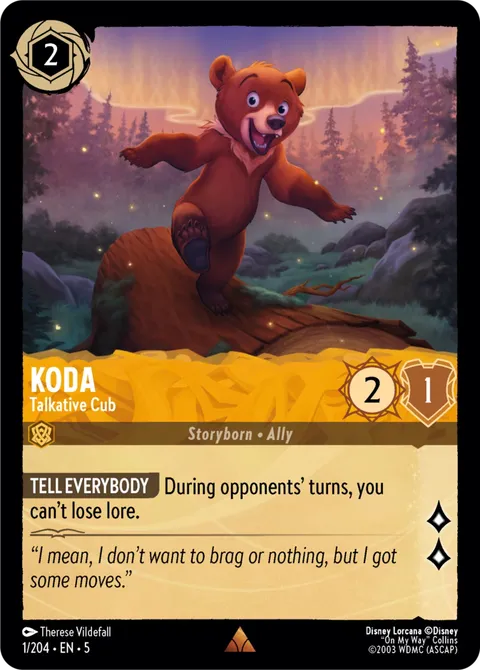 Koda — Talkative Cub