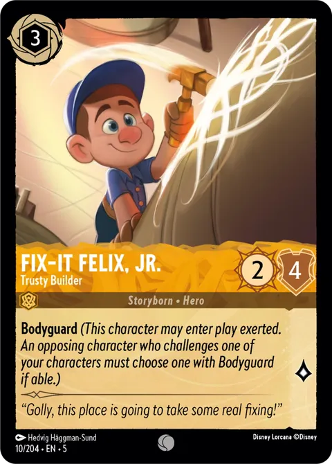 Fix-It Felix, Jr. — Trusty Builder