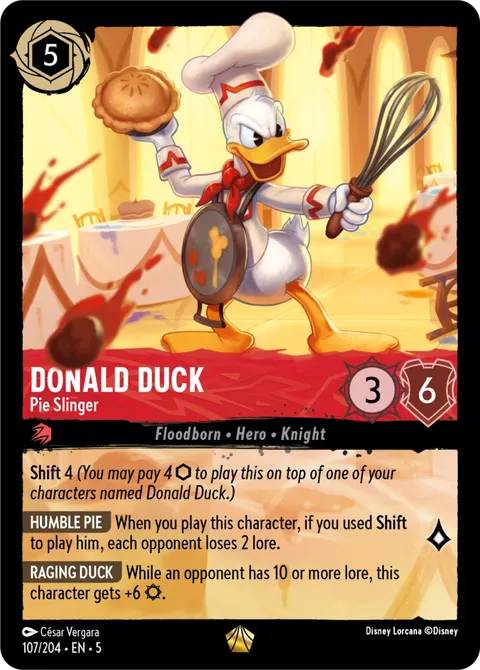 Donald Duck — Pie Slinger