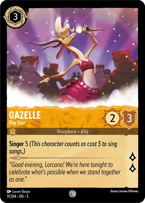 Gazelle — Pop Star
