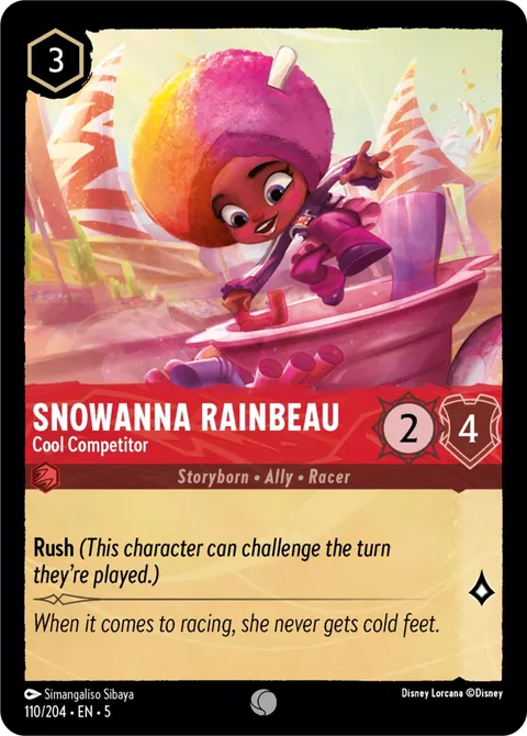 Snowanna Rainbeau — Cool Competitor