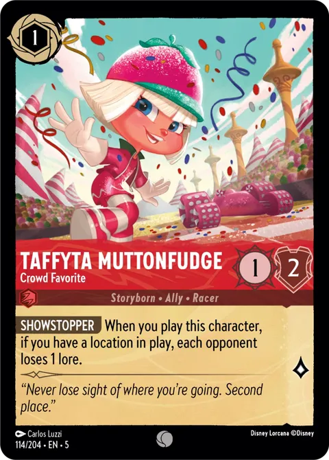 Taffyta Muttonfudge — Crowd Favorite
