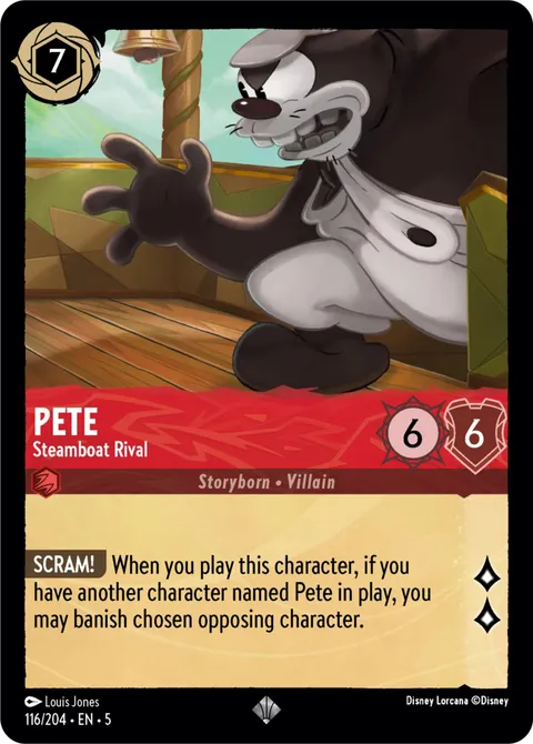 Pete — Steamboat Rival