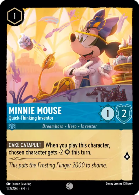 Minnie Mouse — Quick-Thinking Inventor