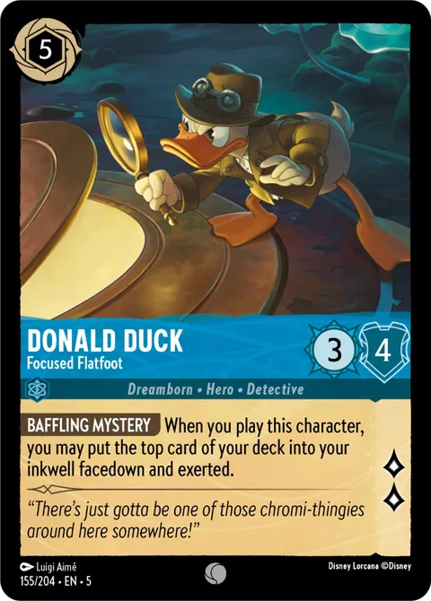 Donald Duck — Focused Flatfoot